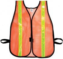 Orange Mesh Safety Vest