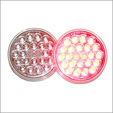 Truck Lite Signal-Stat LED S/T/T Lamp, 24 Diode, Clear Lens, Red - 4051