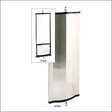 Truck Lite West Coast Mirrors w/Wide Angle Vision 6''x16'' Economy - 97632