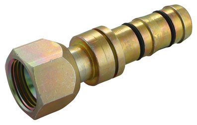 A/C Fitting #8Fm x #8H Flat Face O-Ring Str