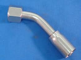 A/C Fitting #6 Female 45°