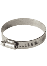 FlexFab Lined Worm Gear Clamp .63" to 1" 2582-0008