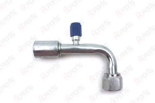 A/C Fitting 90° Female #10F x #12H PLS O-Ring