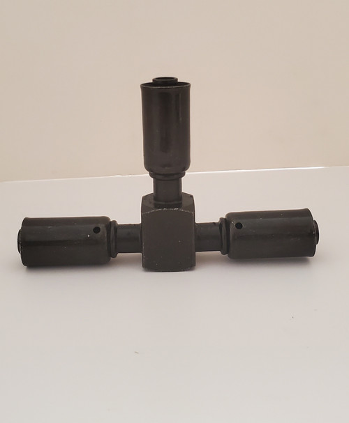 A/C Fitting Tee #8F Splicer O-Ring