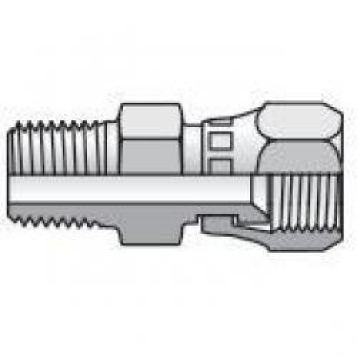 PARKER HYDRAULIC FITTING 37­° FLARE ADAPTER 0106-12-16