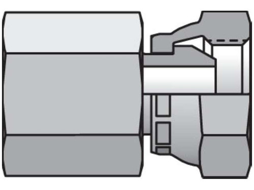 PARKER PIPE SWIVEL STRAIGHT 0207-32-32