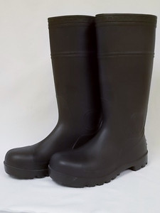 Rubber Boots with Hard Toe, 14502-10HT, Size 10