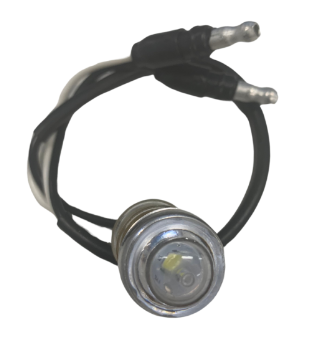 LED License Light  Series 33  .75" Round  1-Diode  Grommet Mount