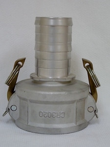 Camlock CR-3020AL 3" Female Camlock to 2" Hose Barb