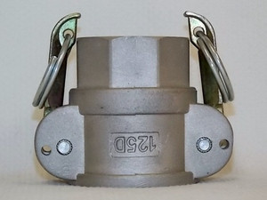 Camlock D-1.25", 1-1/4" female camlock with female pipe thread
