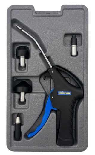 LockNFlate Five Piece Blow Gun Kit