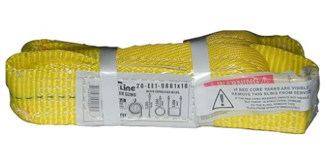 Strap Lifting  1" x 10'  1250lbs.