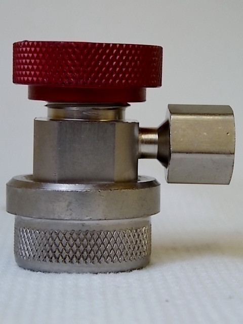 R134A Coupler High Side Red