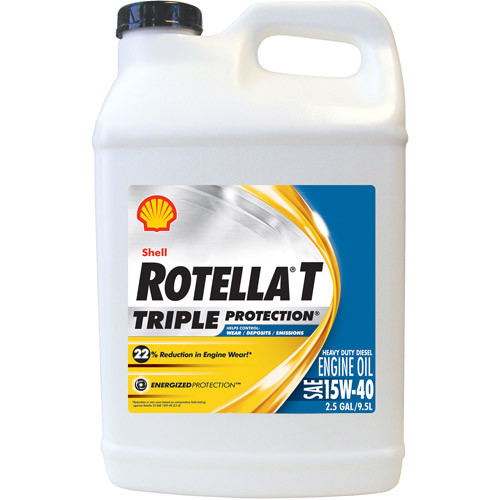 15W-40 Shell Rotella Motor Oil