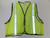Lime Green Fitted  Mesh Safety Vest, X-Large  16308-0004