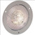 Truck Lite Model 40 Gray Flange Kit, clear, 12V - 40024