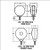 Truck Lite Double Face Pedestal Lamp Bulb Replaceable - 70300