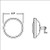 Truck Lite Medium Convex Mirror Heads 8-1/2'' Round - 97814