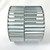 A/C Double Inlet Wheel CW 4-11/16" x 3-3/4"