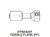Flare Fitting, Steel