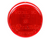 LED Light  Series 30  M/C  2" Round-Red  Grommet Mount  w/ 30700 grommet and 93745 plug