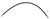 Grease Gun Whip Hose -28"