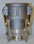 Camlock DA-1520AL 1.5" Female Camlock to 2" Male Camlock