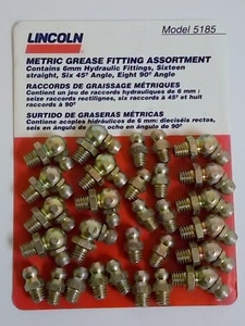 Lincoln Model 5185 Metric Grease Fitting Assortment