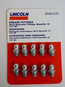 Lincoln Model 5191 Grease Fittings