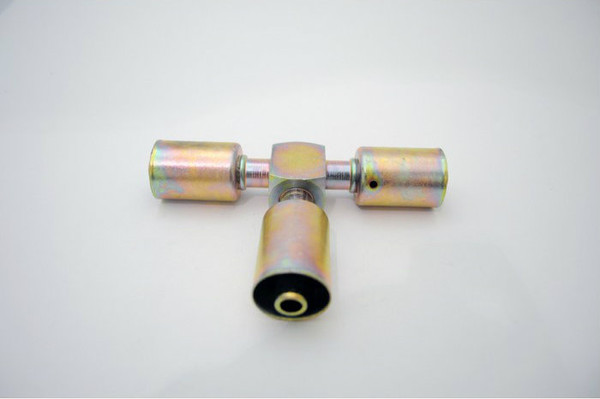 A/C Fitting #10 Steel Beadlock- Splicer (3WAY)