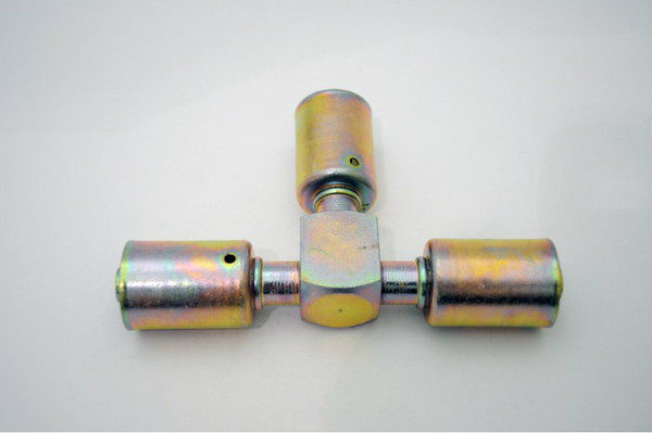 A/C Fitting #8 Steel Beadlock- Splicer (3WAY) Part