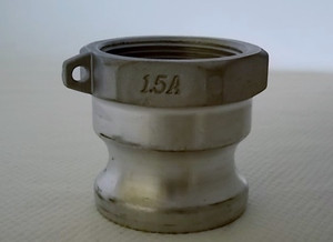 Camlock A-1.5 (1 1/2" Male Camlock with Female pipe thread)