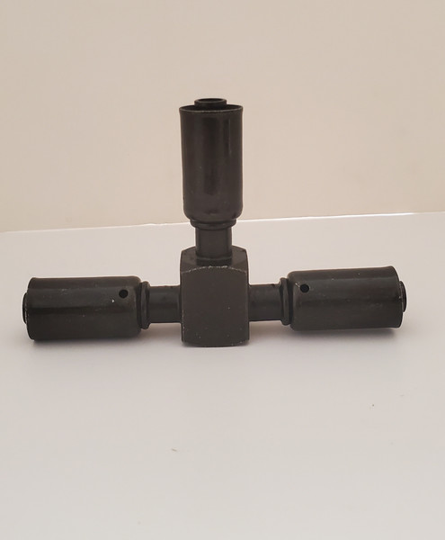 A/C Fitting Tee #8F Splicer O-Ring