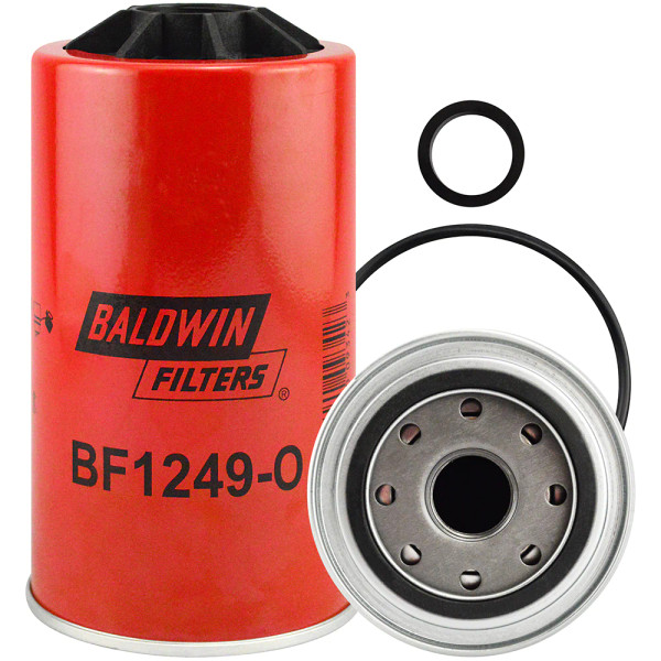 Baldwin - Spin-on Fuel Filters with Open Port for Bowl BF1249-O