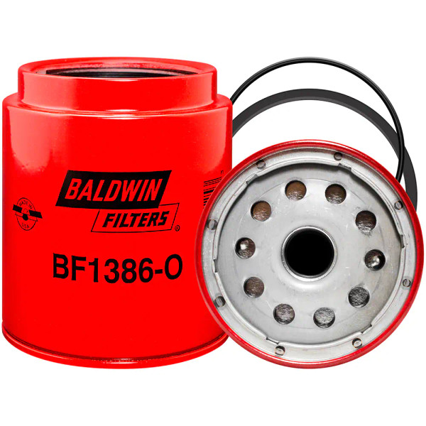 Baldwin - Spin-on Fuel Filters with Open Port for Bowl BF1386-O