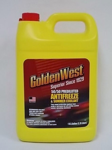 GoldenWest 50/50 Prediluted Anti-Freeze Gallon
