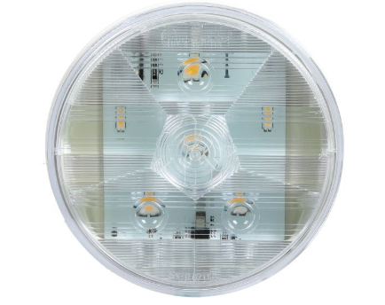 LED Back-Up Light  Super 44  4" Round  6-Diode