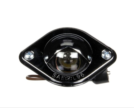 License Plate Light  1"-Round  Incandescent