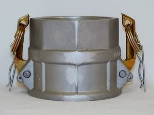 Camlock D-3, 3" female camlock with female pipe thread