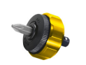 1/4" Drive + 3 Screwdriver Bits (2 Sided)