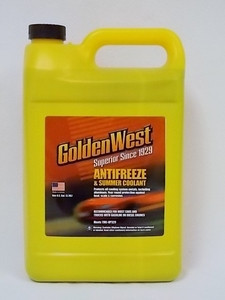 GoldenWest 100% Green Anti-Freeze, Gallon