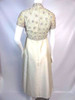 Vintage 60’s “Seaton Enterprises Ltd” Cream Gown w/ Beaded Bodice
