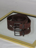 "Chanel" Brown Suede Belt in Box