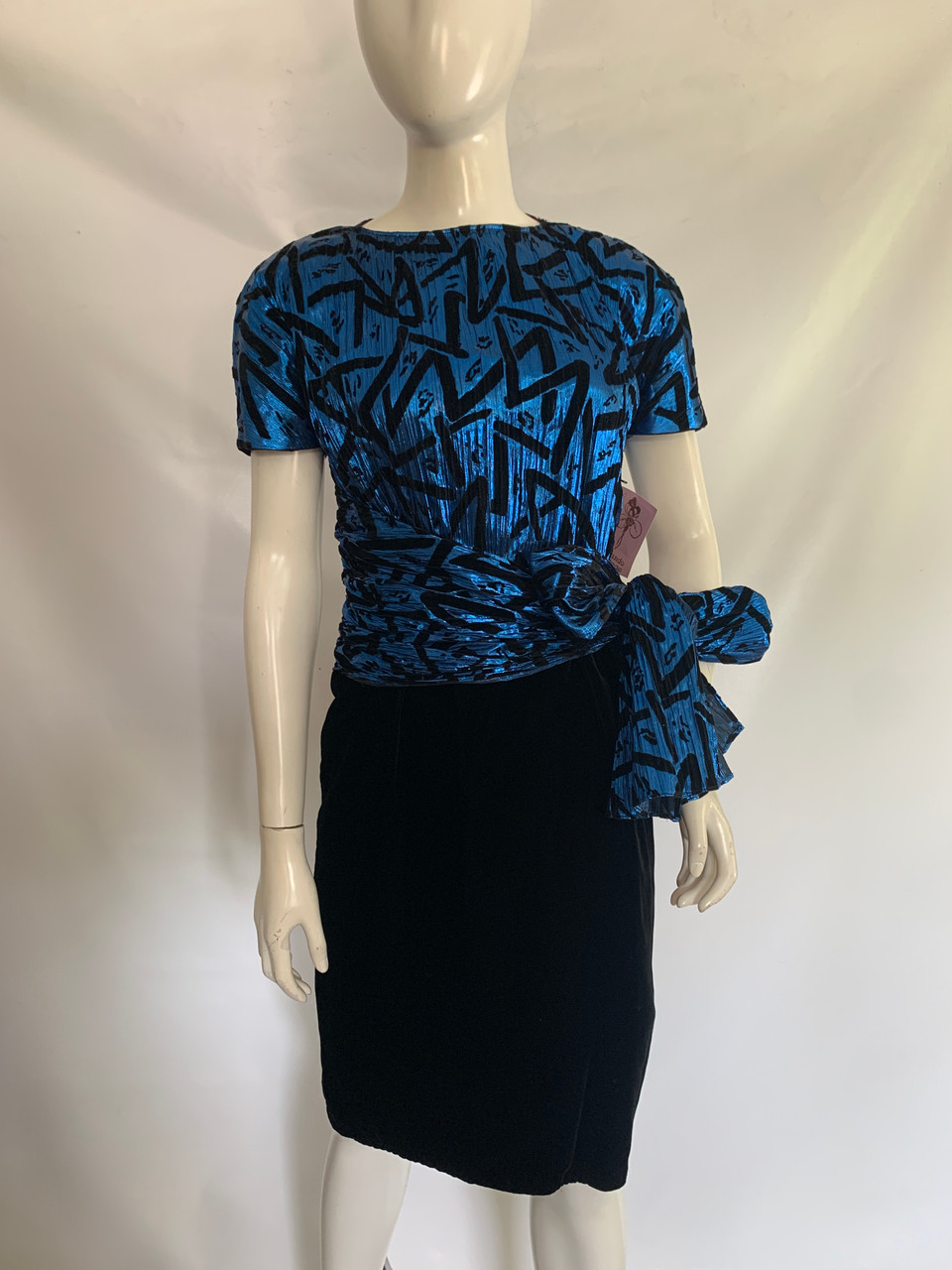 yves saint laurent velvet dress
