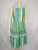 Blue & Green Striped Sun Dress