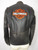 "Harley Davidson" Black Leather Jacket