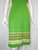 "Francesca For Damon" Green Knit Dress