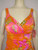 "Jantzen" Orange & Purple Floral Swimsuit