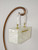 White & Gold Rectangle Handbag