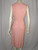 SOLD "Betty Lou" 2pc Pink & Navy Dress